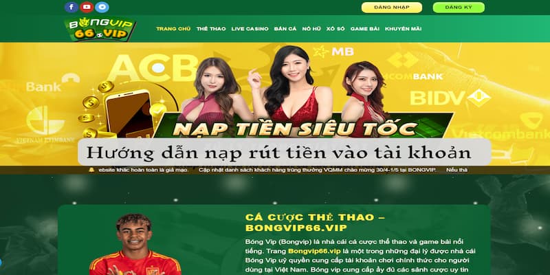 Bongvip - Kinh Nghiệm Nạp Rút Vốn Tối Ưu Khi Cược Bóng Đá